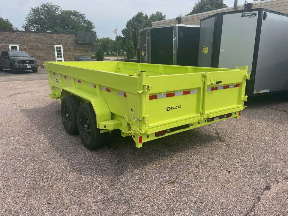 New 2027 Delco Trailers 83x14 Dump Trailer