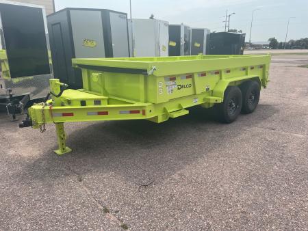 New 2027 Delco Trailers 83x14 Dump Trailer