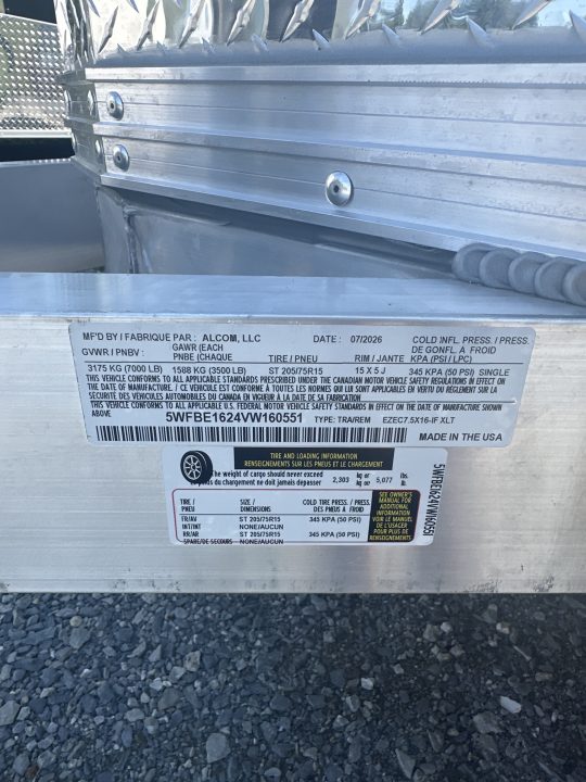 New 2027 E-Z Hauler EZEC7X16XLTPRO SEREIS Cargo / Enclosed Trailer