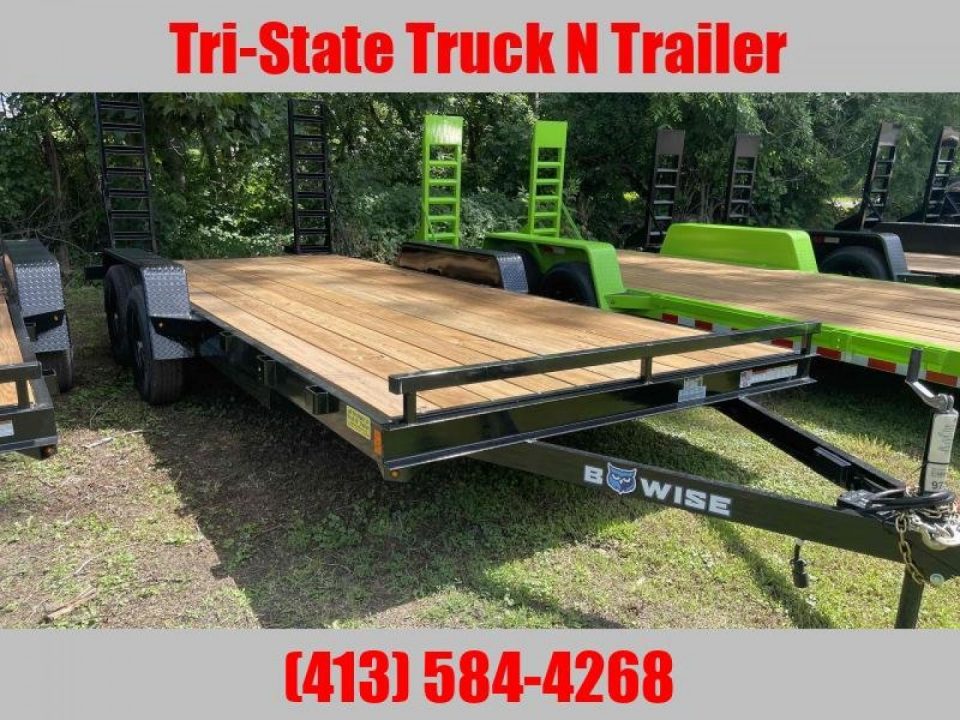 New 2027 BWISE 7x18 10K GVW Equipment Trailer