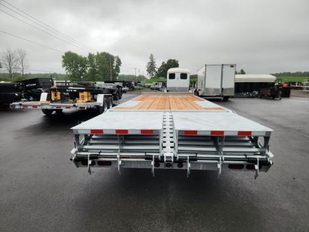 New 2027 BWISE EDB24-15G Galvanized Deckover Equipment Trailer