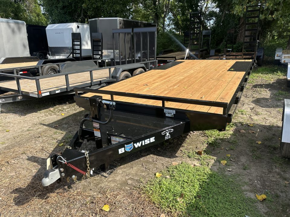 New 2027 BWISE 8x20 10k Equipment trailer