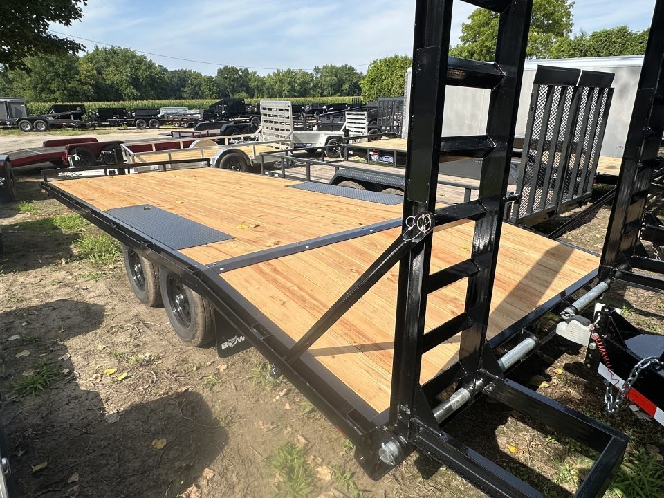 New 2027 BWISE 8x20 10k Equipment trailer
