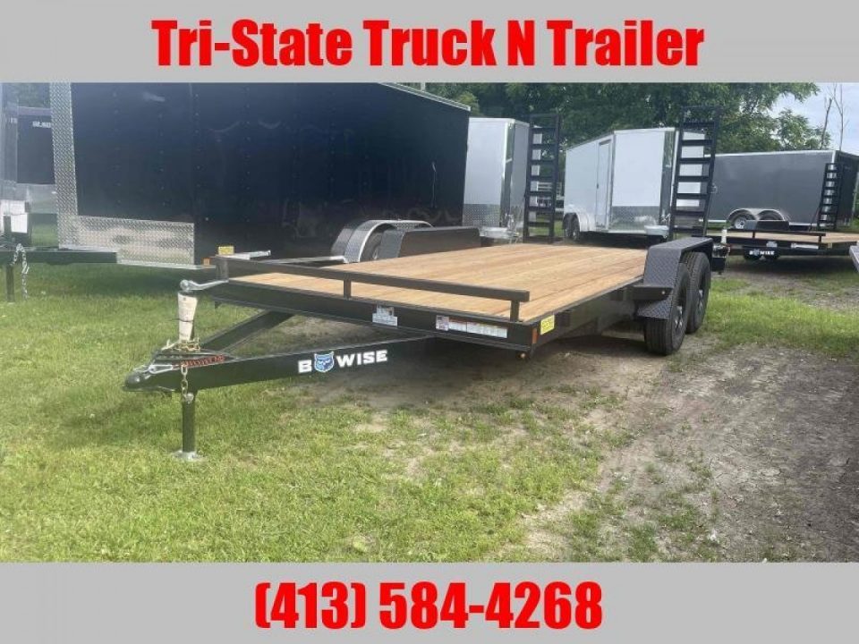 New 2027 BWISE 16' Equipment trailer 10k GVW