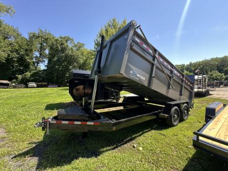New 2027 BWISE 7x16 Ultimate dump trailer