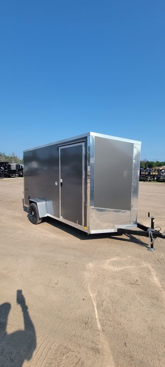 New 2027 Formula Trailers 6X12 CHARCOAL 3K Cargo / Enclosed Trailer