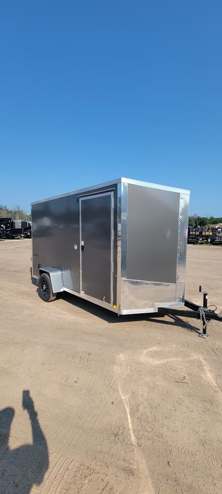 New 2027 Formula Trailers 6X12 CHARCOAL 3K Cargo / Enclosed Trailer