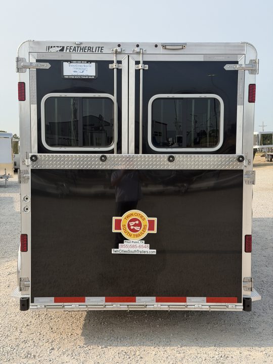 New 2026 Featherlite 3 Horse Gooseneck Premier Tack Horse Trailer