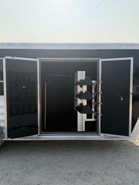 New 2026 Featherlite 3 Horse Gooseneck Premier Tack Horse Trailer