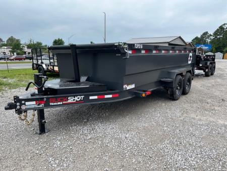 New 2026 Buckshot MFG 16' 14K 36  SIDE TELESCOPIC Dump Trailer