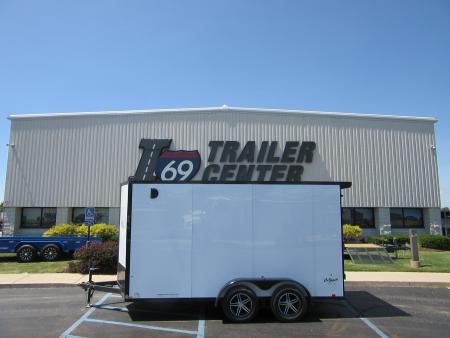 New 2026 Cargo Express 7 x 14 KE-DX8414-070 Cargo / Enclosed Trailer 7K / Black Trim / Rear Flare