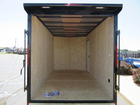 New 2026 Cargo Express 7 x 14 KE-DX8414-070 Cargo / Enclosed Trailer 7K / Black Trim / Rear Flare