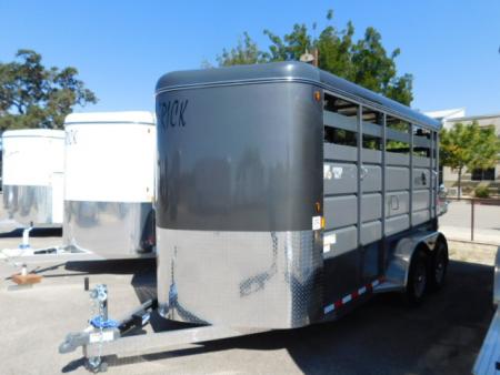 New 2027 Maverick Trailers 14' Stock Stock Trailer