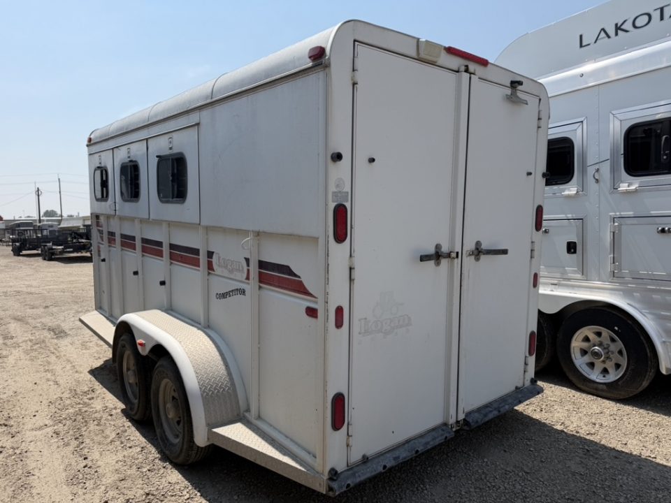 Used 2000 Logan Coach 3H BP Stock / Stock Combo Trailer