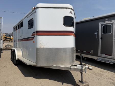 Used 2000 Logan Coach 3H BP Stock / Stock Combo Trailer