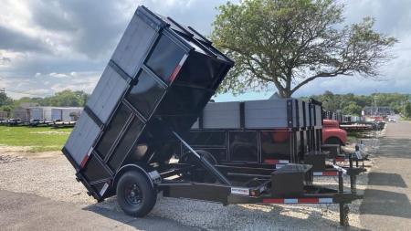 New 2026 P & T Trailers 5x10 high side Dump Trailer