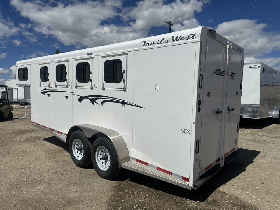 Used 2024 Trails West Adventure MX Stock / Stock Combo Trailer