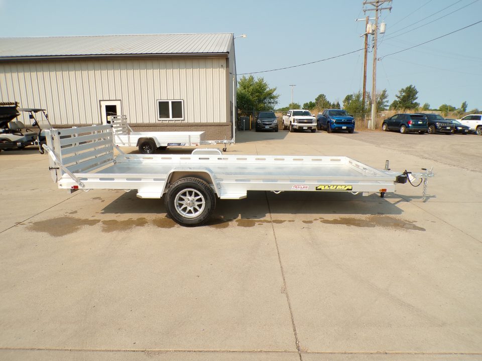 New 2027 Aluma 8015S-BT Utility Trailer