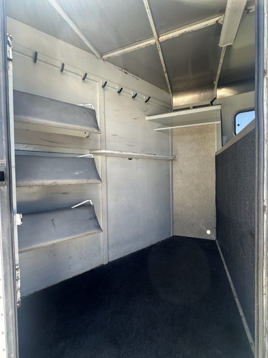 Used 1997 Charmac Trailers 3 Horse goosenec Stock / Stock Combo Trailer