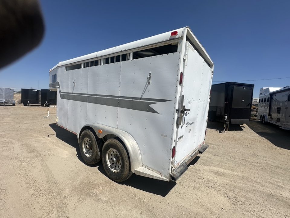 Used 1997 Charmac Trailers 3 Horse goosenec Stock / Stock Combo Trailer