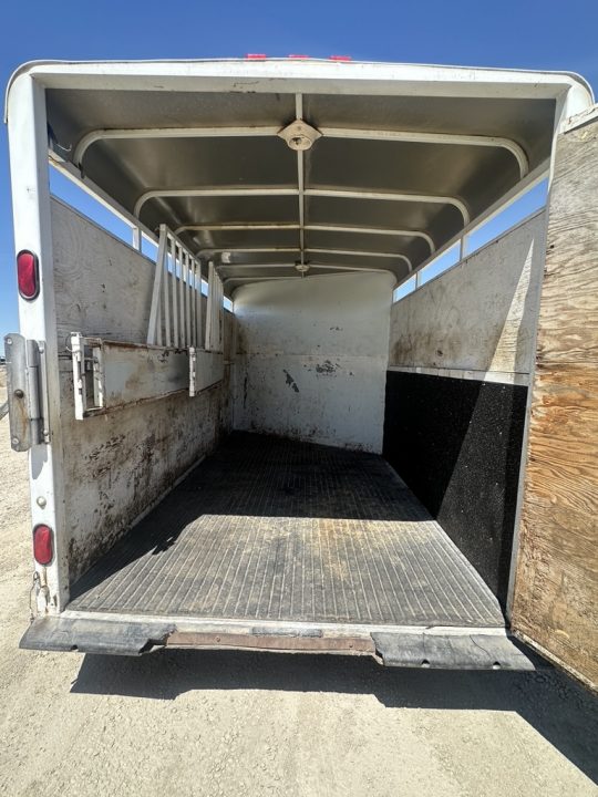 Used 1997 Charmac Trailers 3 Horse goosenec Stock / Stock Combo Trailer