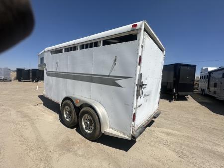 Used 1997 Charmac Trailers 3 Horse goosenec Stock / Stock Combo Trailer