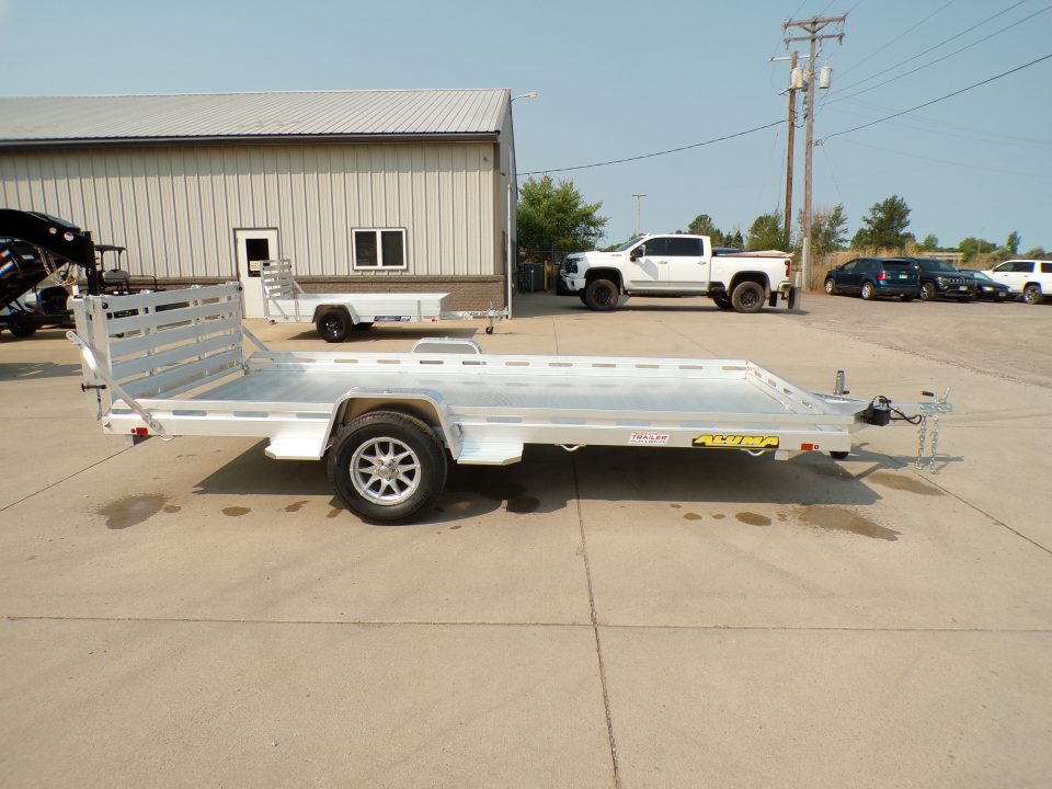New 2027 Aluma 8014S-BT Utility Trailer