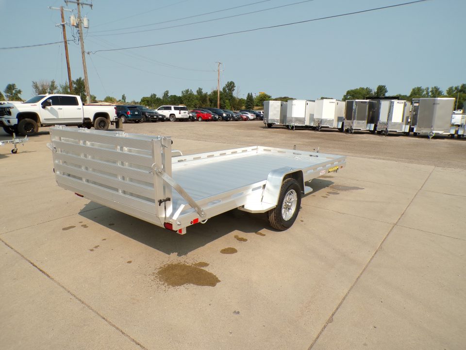 New 2027 Aluma 8014S-BT Utility Trailer