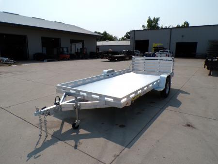 New 2027 Aluma 8014S-BT Utility Trailer