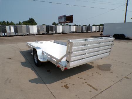 New 2027 Aluma 8014S-BT Utility Trailer