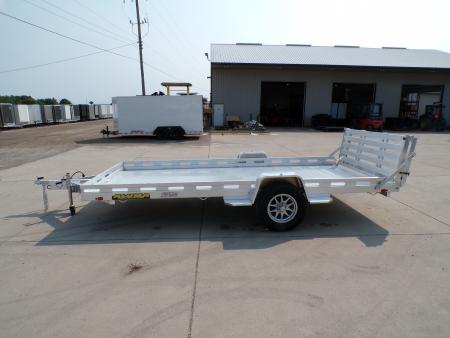 New 2027 Aluma 8014S-BT Utility Trailer
