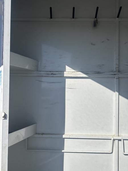 Used 1995 American Trailers 3 Horse Bumperpull Stock / Stock Combo Trailer