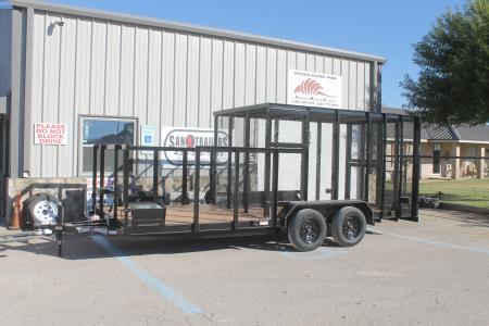 New 2026 Texas Bragg Trailers 77 X16' Porta Potty Trash Trash