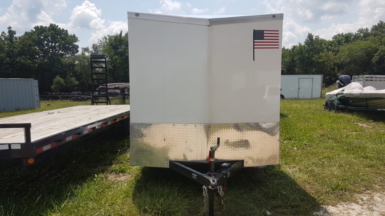 Used 2024 Haul About Trailers 7 x 12 Haul about Cougar Motorcycle Trailer