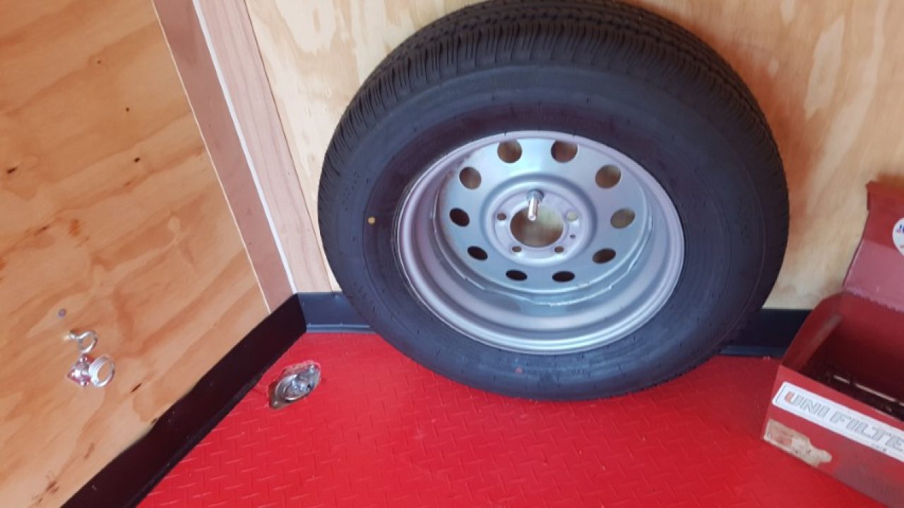 Used 2024 Haul About Trailers 7 x 12 Haul about Cougar Motorcycle Trailer
