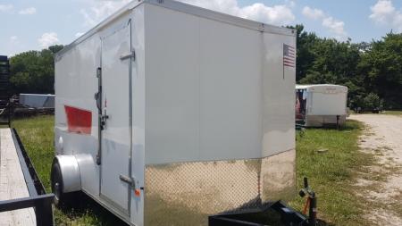 Used 2024 Haul About Trailers 7 x 12 Haul about Cougar Motorcycle Trailer