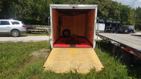 Used 2024 Haul About Trailers 7 x 12 Haul about Cougar Motorcycle Trailer