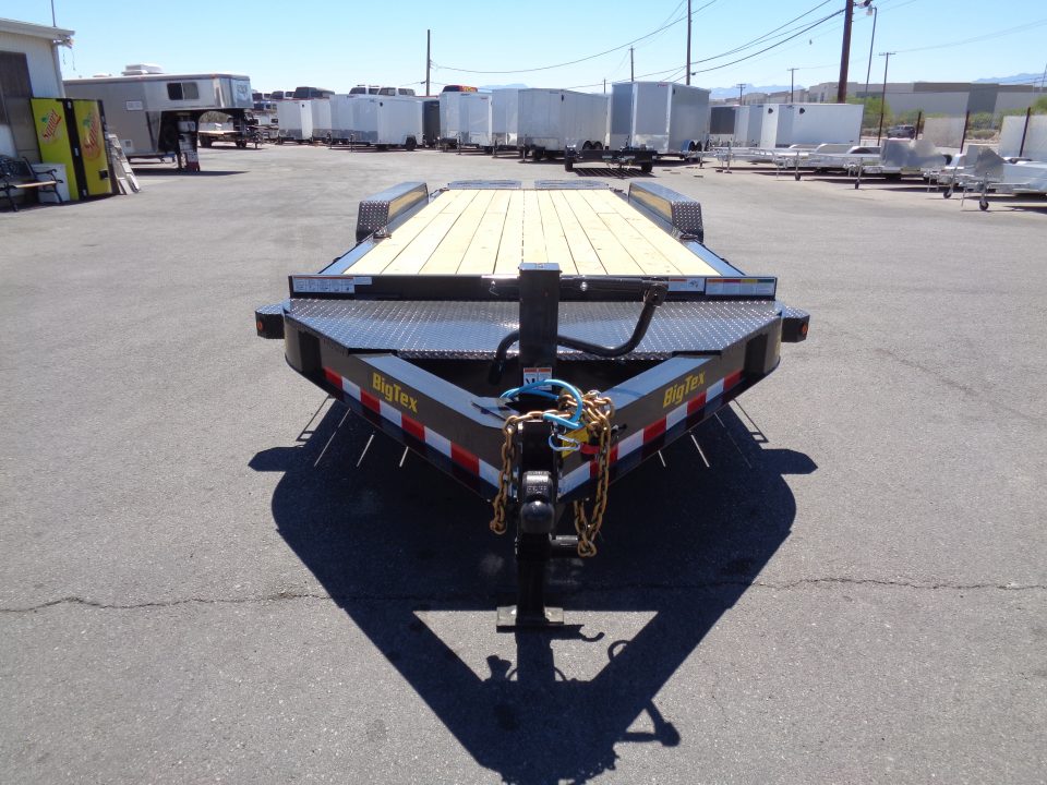 New 2027 Big Tex Trailers * 21EH-24 * 24ft Super Duty Triple Axle Seamless I-Beam Equipment Trailer w/ Mega Ramps (21K GVWR)