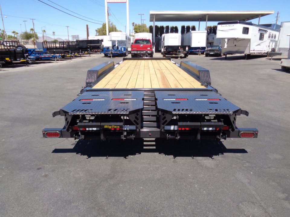 New 2027 Big Tex Trailers * 21EH-24 * 24ft Super Duty Triple Axle Seamless I-Beam Equipment Trailer w/ Mega Ramps (21K GVWR)