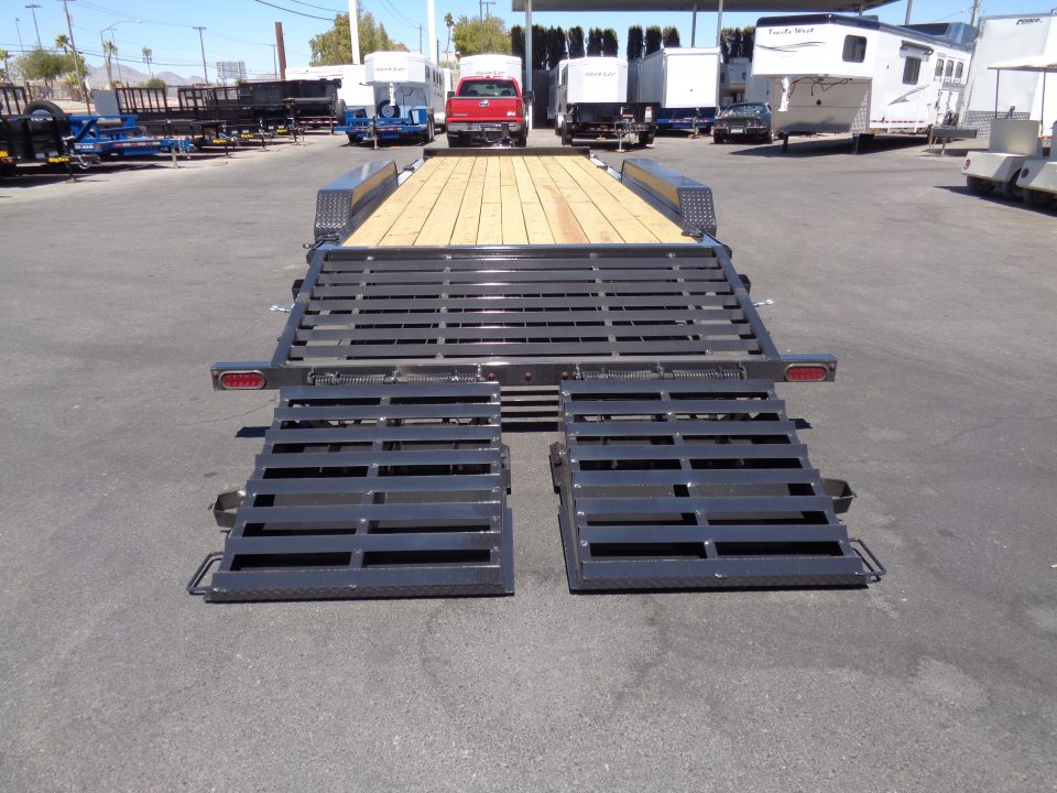 New 2027 Big Tex Trailers * 21EH-24 * 24ft Super Duty Triple Axle Seamless I-Beam Equipment Trailer w/ Mega Ramps (21K GVWR)