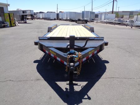 New 2027 Big Tex Trailers * 21EH-24 * 24ft Super Duty Triple Axle Seamless I-Beam Equipment Trailer w/ Mega Ramps (21K GVWR)