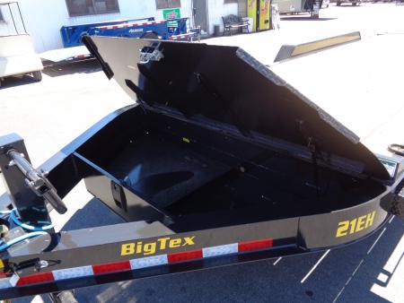 New 2027 Big Tex Trailers * 21EH-24 * 24ft Super Duty Triple Axle Seamless I-Beam Equipment Trailer w/ Mega Ramps (21K GVWR)