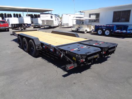 New 2027 Big Tex Trailers * 21EH-24 * 24ft Super Duty Triple Axle Seamless I-Beam Equipment Trailer w/ Mega Ramps (21K GVWR)