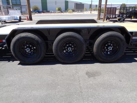 New 2027 Big Tex Trailers * 21EH-24 * 24ft Super Duty Triple Axle Seamless I-Beam Equipment Trailer w/ Mega Ramps (21K GVWR)