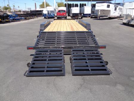 New 2027 Big Tex Trailers * 21EH-24 * 24ft Super Duty Triple Axle Seamless I-Beam Equipment Trailer w/ Mega Ramps (21K GVWR)