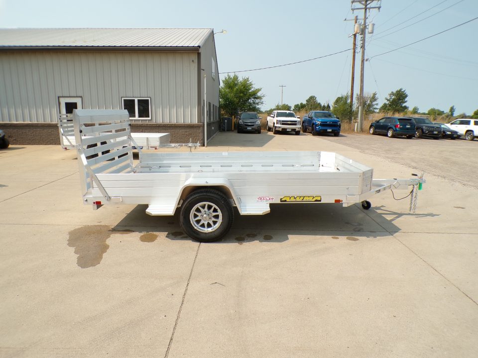 New 2027 Aluma 7712H-S-TG Utility Trailer