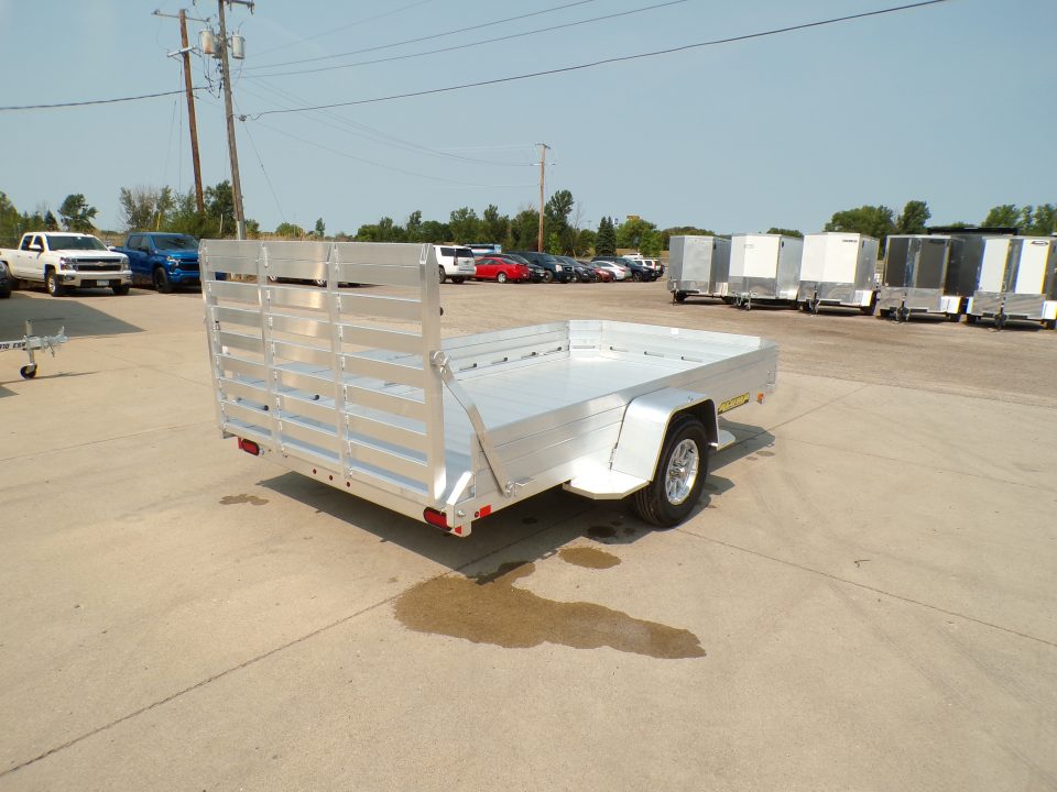 New 2027 Aluma 7712H-S-TG Utility Trailer