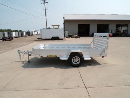 New 2027 Aluma 7712H-S-TG Utility Trailer