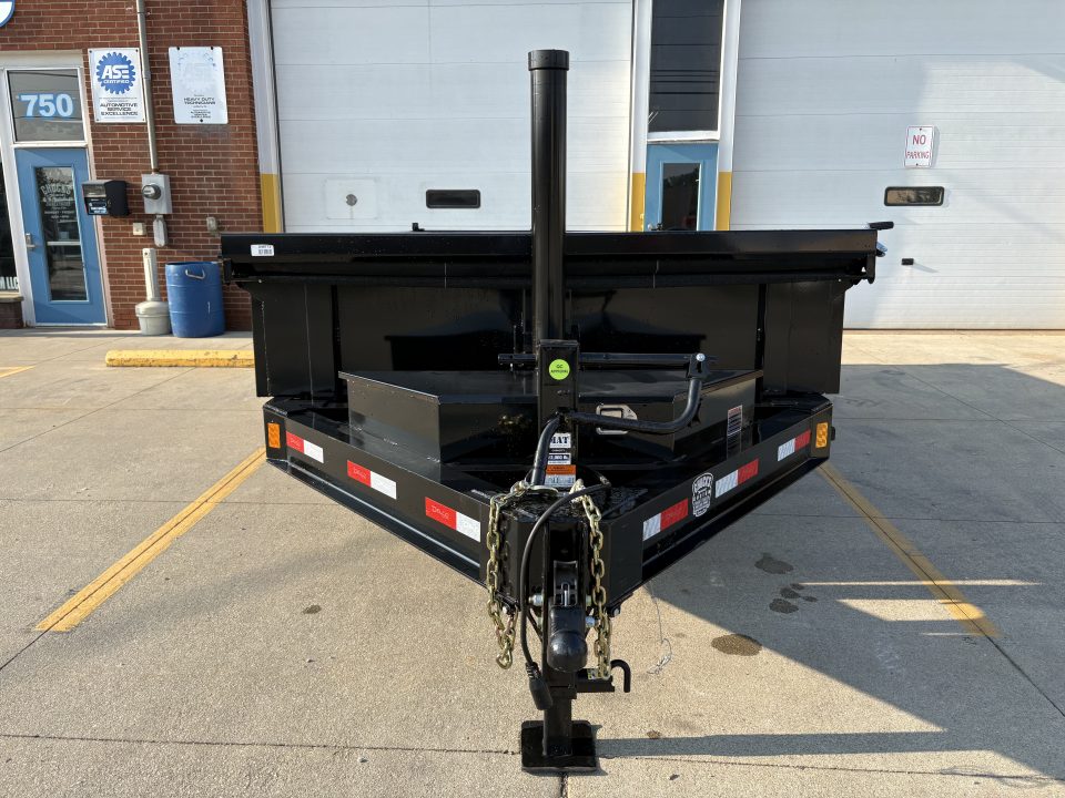 New 2026 Delco Trailers 83"X14' I BEAM DUMP TELESCOPIC Dump Trailer