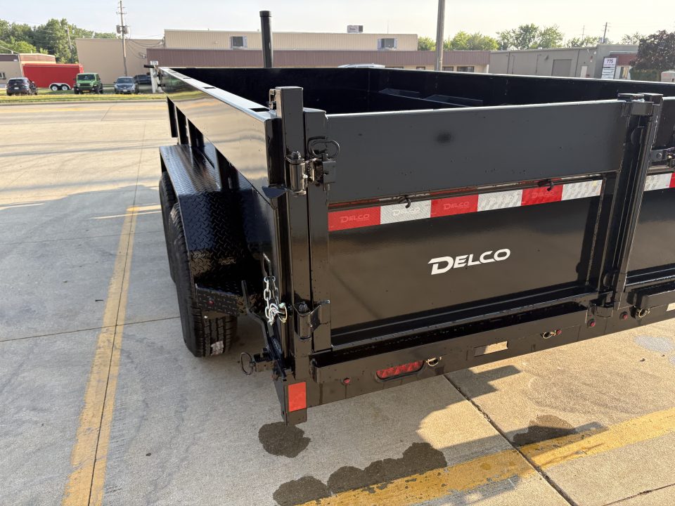 New 2026 Delco Trailers 83"X14' I BEAM DUMP TELESCOPIC Dump Trailer